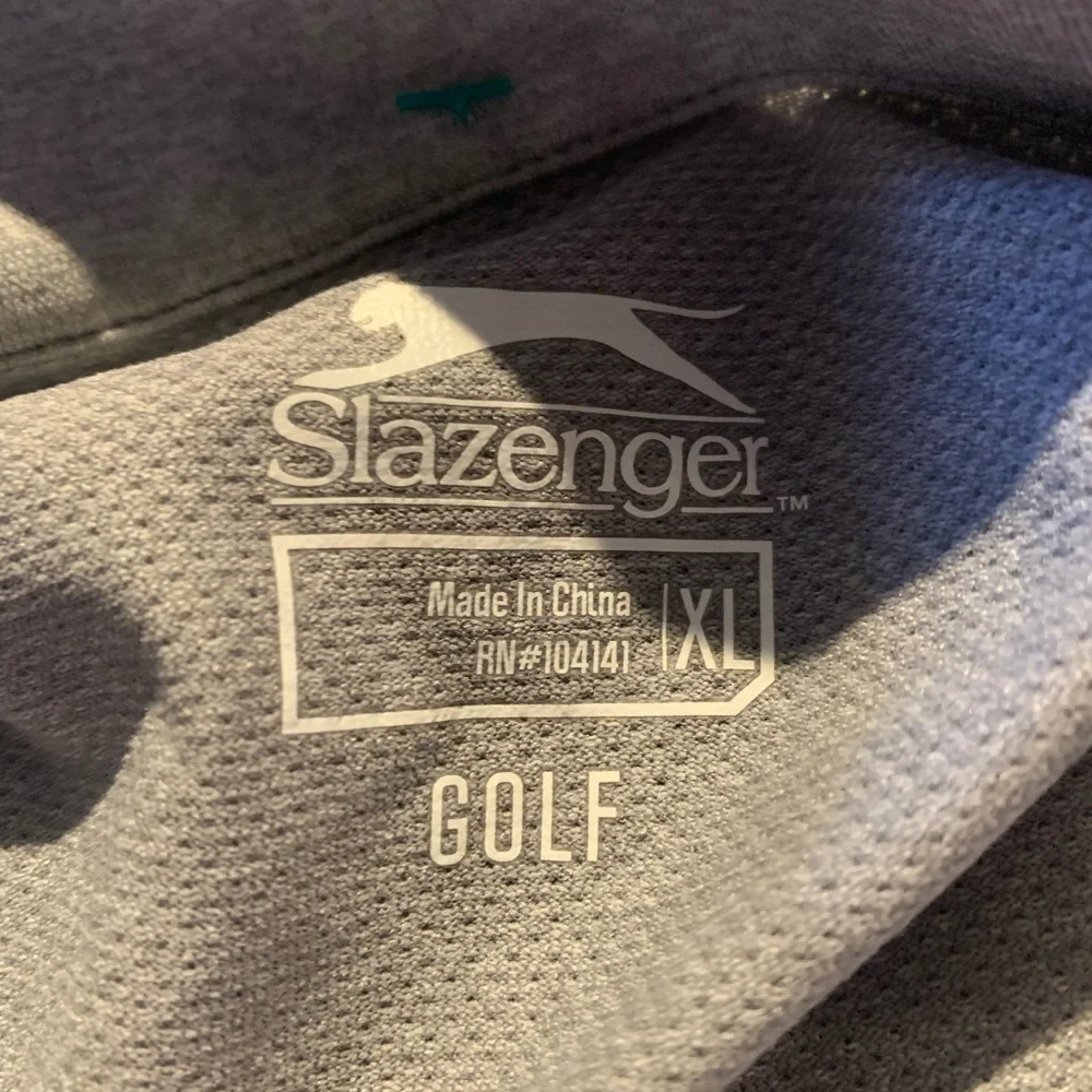 Slazenger Women’s Short Sleeve Gray Golf Shirt Size X-Larfe